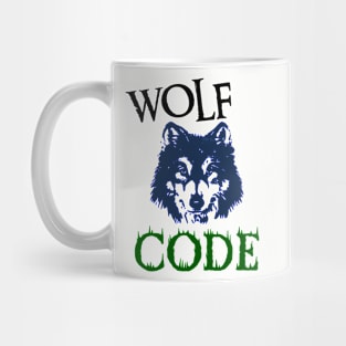 Wolf code Mug